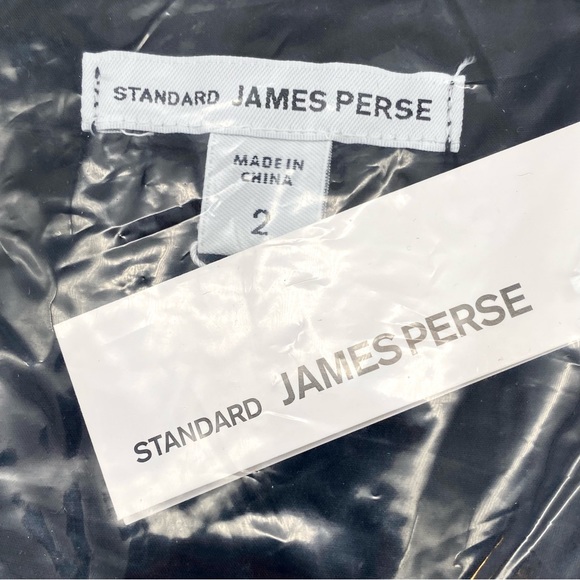 NWT Standard James Perse Men's Cotton Western Button Down Shirt - Picture 11 of 15